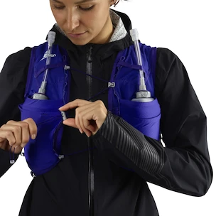Gilet de course pour femme Salomon  ADV Skin 8 Set Clematis Blue