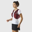 Gilet de course pour femme Salomon  Skin 8 Set Earth Red/Cabernet