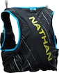 Gilet de course pour homme Nathan  Pinnacle Series Vapor 4 l M Black/Finish Lime