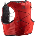 Gilet de course Salomon  Active Skin 4 Fiery Red/Ebony