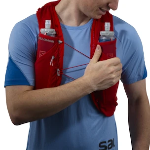 Gilet de course Salomon ADV Skin 12 Set Goji Berry/Ebony