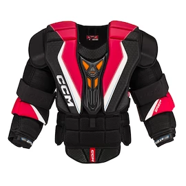 Gilet de hockey pour gardien de but CCM Eflex 6 Black/Red/White Intermediate