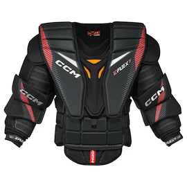 Gilet de hockey pour gardien de but CCM Eflex 7 Black/Red Senior