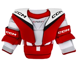 Gilet de hockey pour gardien de but CCM YTflex 3 White/Red Youth
