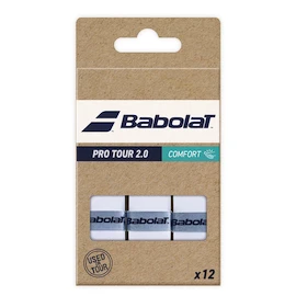 Grip tape supérieur Babolat Pro Tour 2.0 X12 White