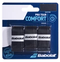 Grip tape supérieur Babolat  Pro Tour X3 Black (3 pcs)