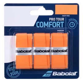Grip tape supérieur Babolat Pro Tour X3 Orange (3 pcs)