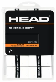 Grip tape supérieur Head Xtreme Soft White (12 pcs)