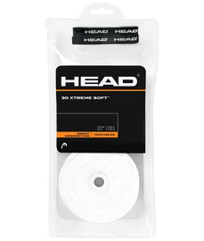 Grip tape supérieur Head Xtreme Soft White (30 pcs)