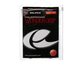 Grip tape supérieur Solinco Wonder Grip 12 Pack White