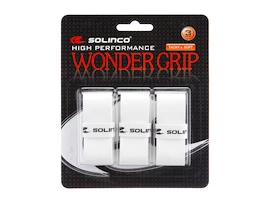 Grip tape supérieur Solinco Wonder Grip 3 Pack White