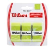 Grip tape supérieur Wilson  Wilson Pro Soft Overgrip Lime
