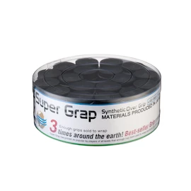 Grip tape supérieur Yonex Super Grap AC102 36 Pack Black