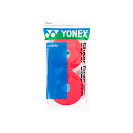 Grip tape supérieur Yonex Super Grap Wine Red (30 Pack)