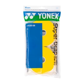 Grip tape supérieur Yonex Super Grap Yellow (30 Pack)