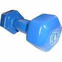 Haltère à un bras Power System  Vinyl Dumbell 4 Kg Blue