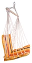 Hamac Cattara  k sezení 95x50cm červeno-oranžová