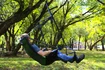 Hamac Eno  Lounger Hanging Chair Lime/Charcoal