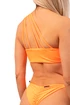 Haut de bikini bandeau à une épaule Nebbia 449 orange fluo