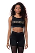Haut pour femme Nebbia Intense Gold Mesh Mini Top 830 black S