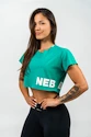 Haut pour femme Nebbia POWERHOUSE Oversized Crop Top 279 green