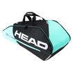 Housse de raquettes Head  Tour Team 6R Black/Mint