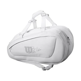 Housse de raquettes Wilson Bela Super Tour Padel White