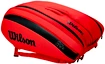 Housse de raquettes Wilson  Federer DNA 12 Pack Red 2020