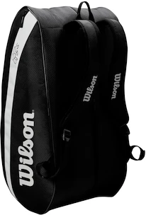 Housse de raquettes Wilson  Federer Team 12 Pack 2020 Black