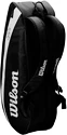 Housse de raquettes Wilson  Federer Team 6 Pack 2020 Black