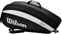 Housse de raquettes Wilson Federer Team 6 Pack 2020 Black