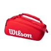 Housse de raquettes Wilson  Super Tour 15 Pack Red
