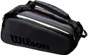 Housse de raquettes Wilson  Super Tour 9 Pack Pro Staff Black