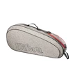 Housse de raquettes Wilson  Team 3 PK Heather Grey