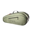 Housse de raquettes Wilson  Team 6PK Heather Green