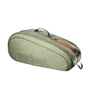 Housse de raquettes Wilson  Team 6PK Heather Green