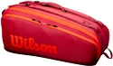 Housse de raquettes Wilson  Tour 12 Pack Maroon