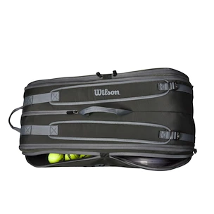 Housse de raquettes Wilson  Tour 12PK Dark Green