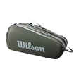 Housse de raquettes Wilson  Tour 6PK Dark Green