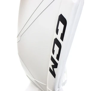 Jambières de gardien de but CCM Axis 2.9 white/white/white/white Intermediate