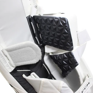 Jambières de gardien de but CCM Axis 2.9 white/white/white/white Intermediate