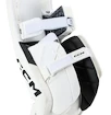 Jambières de gardien de but CCM Axis 2 white/white/white/white Senior