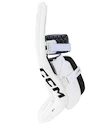 Jambières de gardien de but CCM Axis 2 white/white/white/white Senior