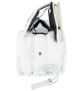Jambières de gardien de but CCM Axis 2 white/white/white/white Senior