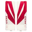 Jambières de gardien de but CCM Axis F5 Red/White Junior 30 + 1 pouce