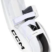 Jambières de gardien de but CCM Eflex 6.9 White Intermediate