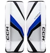 Jambières de gardien de but CCM YTflex 3 white/white/royal/black Youth