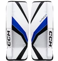 Jambières de gardien de but CCM YTflex 3 white/white/royal/black Youth