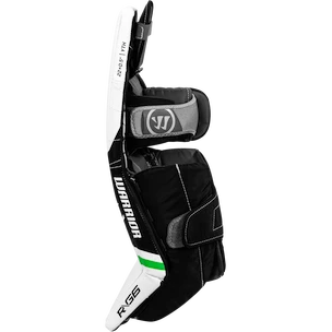 Jambières de gardien de but Warrior Ritual G6 E+ white/black/green Youth