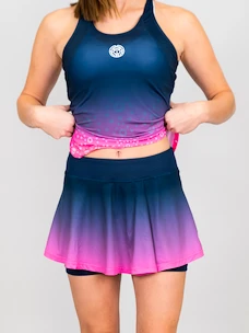 Jupe pour femme BIDI BADU  Colortwist Printed Wavy Skort Pink/Dark Blue
